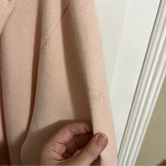 J. Crew Sophie Open Front Sweater Blazer Subtle Pink Plus Size 3X S1 - Picture 9 of 9